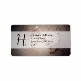 Elliptical Galaxy NGC 1316 Personalized Address Labels