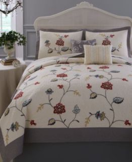 Lenox Vintage Floral Quilt Collection   Quilts & Bedspreads   Bed & Bath