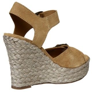 Zodiac USA Women's 'Quanton' Tan Wedges Zodiac Wedges