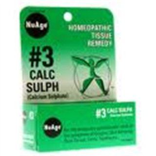 Hyland's NuAge No.3 Calc Sulph   Calcium Sulphate    125 Tablets Health & Personal Care