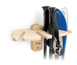 Talic Universal Ski and Pole Vertical Storage Rack  Sports & Outdoors