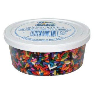 Dec A Cake Rainbow Mix, 3.5 Ounce Tub (Pack of 12)  Pastry Decorations  Grocery & Gourmet Food