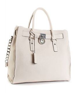 MICHAEL Michael Kors Large Hamilton Chain Tote with Silver Hardware   Handbags & Accessories