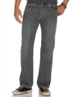 Levis 501 Original Fit Iconic Black Jeans   Jeans   Men