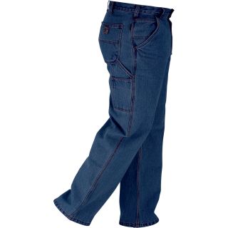 Gravel Gear Denim Carpenter Jean — Dark Stonewashed, 44in. Waist x 32in. Inseam  Jeans
