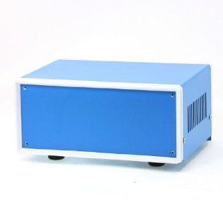 Amico 170mmx130mmx75mm Blue Metal Enclosure Case DIY Junction Box   Electrical Boxes  
