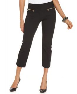 Alfani Pants, Skinny Zip Pocket Capri   Pants & Capris   Women