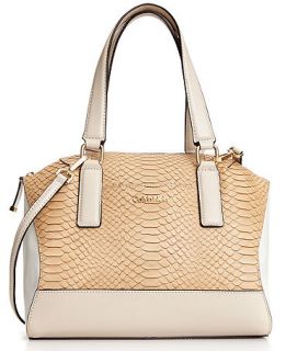 Calvin Klein Pierce Snake Satchel   Handbags & Accessories