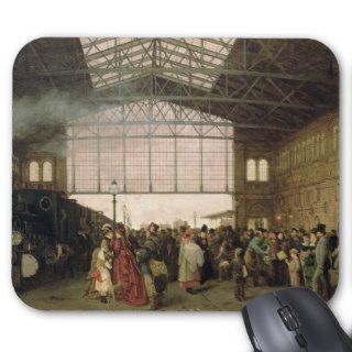 Nordwest Bahnhof, Vienna, 1875 Mouse Pad