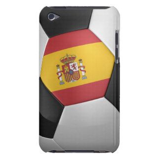 Spain Soccer Ball iPod Touch Cases