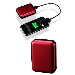 Just Mobile PP 168SRE Gum Plus 5200mAh Travel Charger   Retail Packaging   Red Cell Phones & Accessories