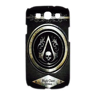 Custom Assassins Creed iv Black Flag 3D Cover Case for Samsung Galaxy S3 III i9300 LSM 168 Cell Phones & Accessories