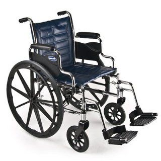 Invacare Tracer EX2   Full Length Removable Arms, 20" W x 16" D w/Legrests* Health & Personal Care