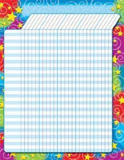 * STARS N SWIRLS INCENTIVE CHART   T 73355  Academic Awards And Incentives Supplies 
