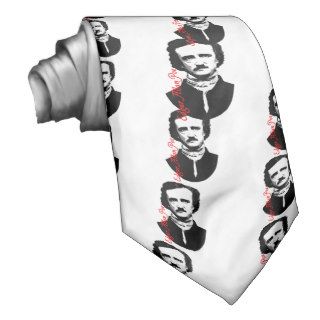 Edgar Allan Poe Portrait T shirts, Hoodies Necktie