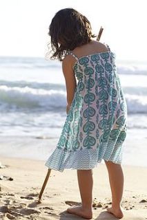 cotton smocked sundress by bathsheba designs