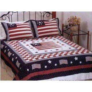 Independence Day Quilt   King Size  