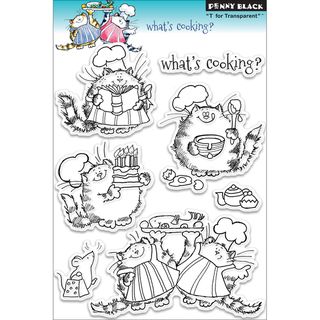 Penny Black 'What's Cooking?' Clear Stamps Penny Black Clear & Cling Stamps