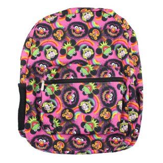 Licensed The Muppets PINK Large 16" Backpack   MS. PIGGY / KERMIT 