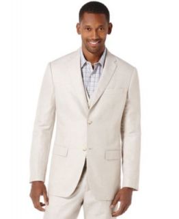 Cubavera Blazer, Linen Blend Herringbone Blazer   Blazers & Sport Coats   Men