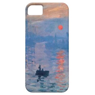High Res Claude Monet Impression Sunrise iPhone 5 Covers