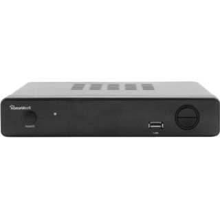 Mediasonic HW 150PVR HomeWorx ATSC Digital TV Converter Box with Media Player and Recording PVR Function/HDMI Out (Black) Electronics