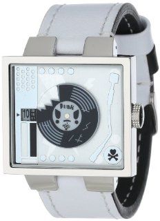 tokidoki Unisex TDW163SSIL Chromo Vinile Record Player White Watch Watches