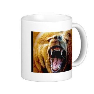Grizzly Bear Three Dimensional Decorative 3D Print Mugs