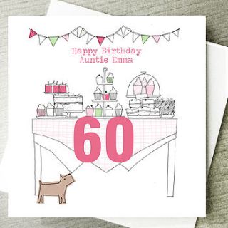 personalised birthday card by lucy sheeran