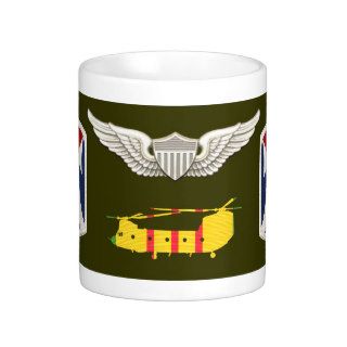 11th Infantry Brigade Vietnam CH 47 Pilot Mug