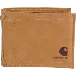 Carhartt Nubuck Passcase Wallet — Brown, Model# 61-2209-22  Wallets