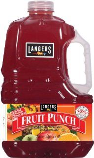 Langers Fruit Punch, 101.4 Ounce (Pack of 4)  Fruit Juices  Grocery & Gourmet Food