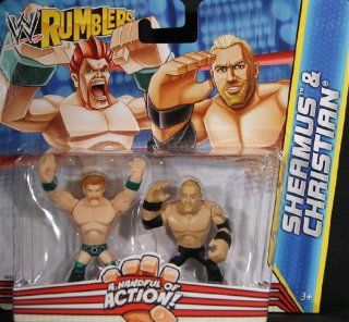 CHRISTIAN & SHEAMUS   WWE RUMBLERS TOY WRESTLING ACTION FIGURES Toys & Games
