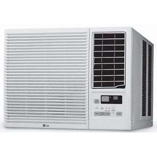 LG 7,000 BTU Window Mounted Room Air Conditioner with Supplemental Heat and Rem