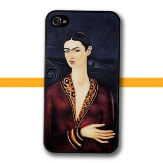 Frida Kahlo's Self Portrait in a Velvet Dress painting iPhone 4 4s Case (159I) Cell Phones & Accessories