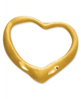 14k Gold Charm, Puffed Heart Charm   Jewelry & Watches