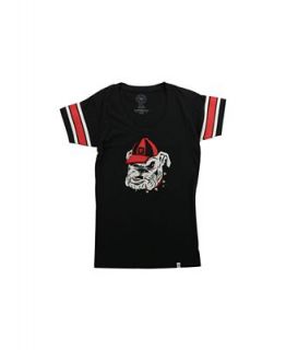47 Brand Womens Short Sleeve Georgia Bulldogs T Shirt   Sports Fan Shop By Lids   Men