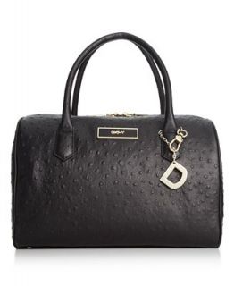 DKNY Ostrich Leather Satchel   Handbags & Accessories