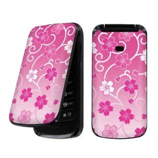 Samsung a157 Prepaid GoPhone SGH A157 ( AT&T ) Decal Vinyl Skin Japan Pink Sakura   By SkinGuardz Cell Phones & Accessories