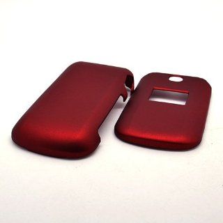 Red Hard Case Cover for LG Envoy 2 UN160 + Stylus Cell Phones & Accessories