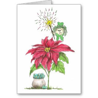 December Fairy Birthday Greeting Cards