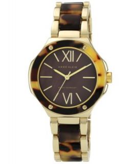 Anne Klein Watch, Womens Tortoise Plastic Bracelet 35mm 10 9956BMTO   Watches   Jewelry & Watches