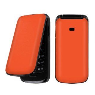 Samsung a157 Prepaid GoPhone SGH A157 ( AT&T ) Decal Vinyl Skin Tangerine Orange   By SkinGuardz Cell Phones & Accessories