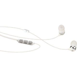 Scosche HP155MW Noise Isolation Earbuds with Tapline II Remote & Mic (White)  Players & Accessories