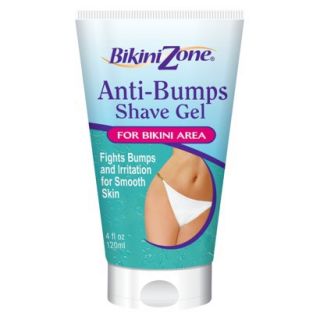 Bikini Zone Anti Bumps Shave Gel 4 oz.