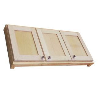 WG Wood Products Shaker Series 19.5 x 43.25 Recessed Medicine