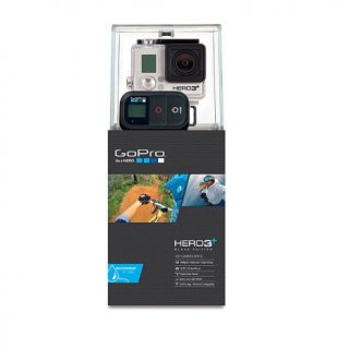 GoPro HERO3+ Black Edition 4K HD, 12MP Mountable Wi Fi Action Camera and Remote