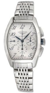 Longines Evidenza Automatic Chronograph Steel Womens Watch Date L2.156.4.73.6 at  Women's Watch store.