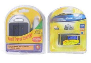 Battery + Charger FOR JVC GZ MG130 GZ MG155 GZ MG255  Digital Camera Battery Chargers  Camera & Photo