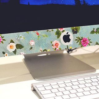'floral computer screen sticker' by oakdene designs
